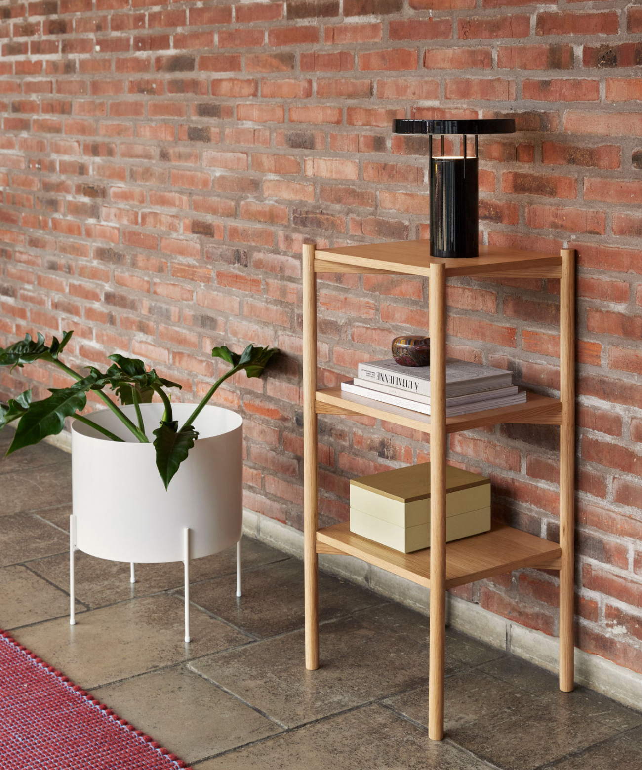 Etagère Solution en placage de Chêne Naturel