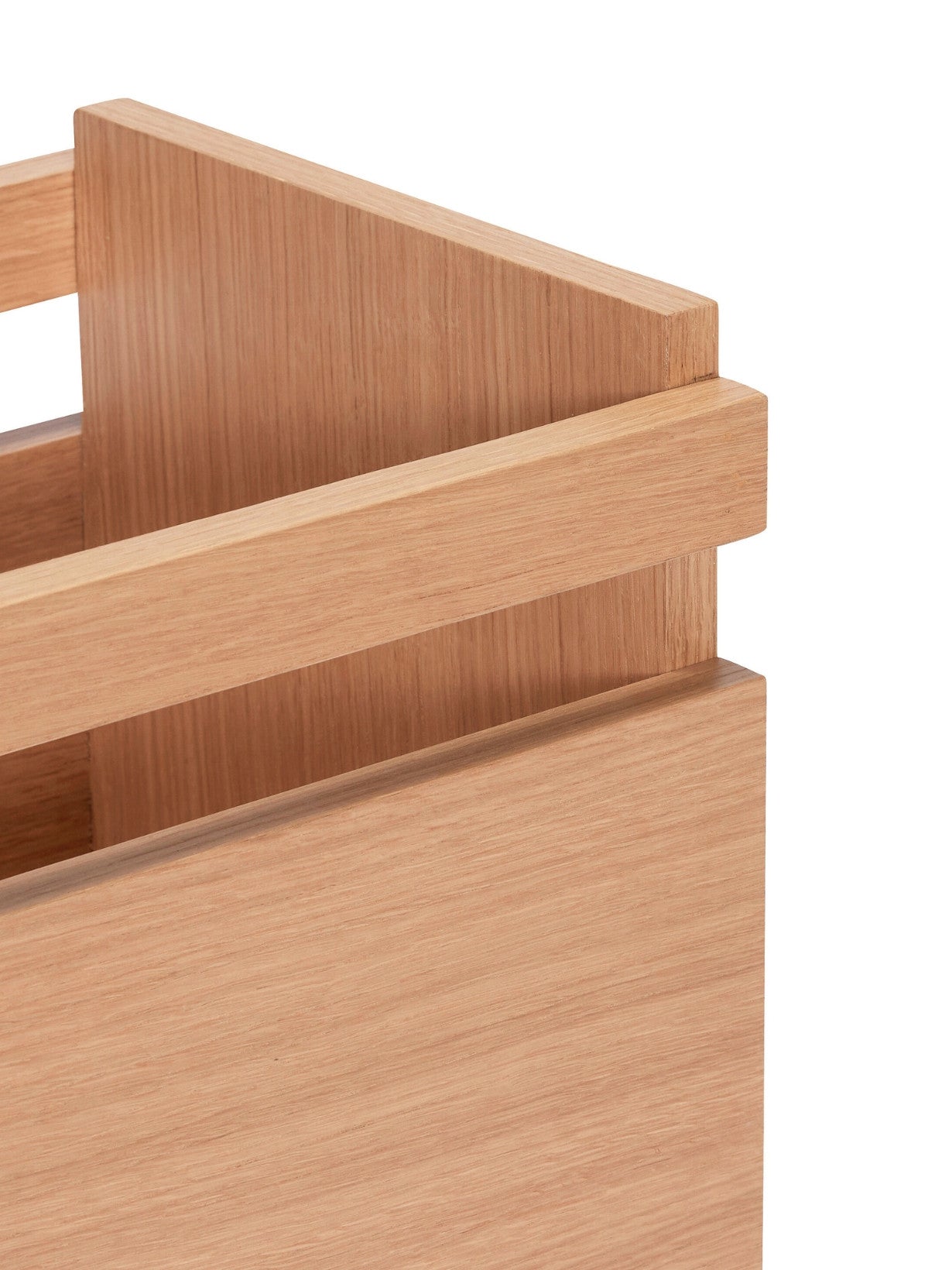 Jardinière en bois de chêne naturel, Forma