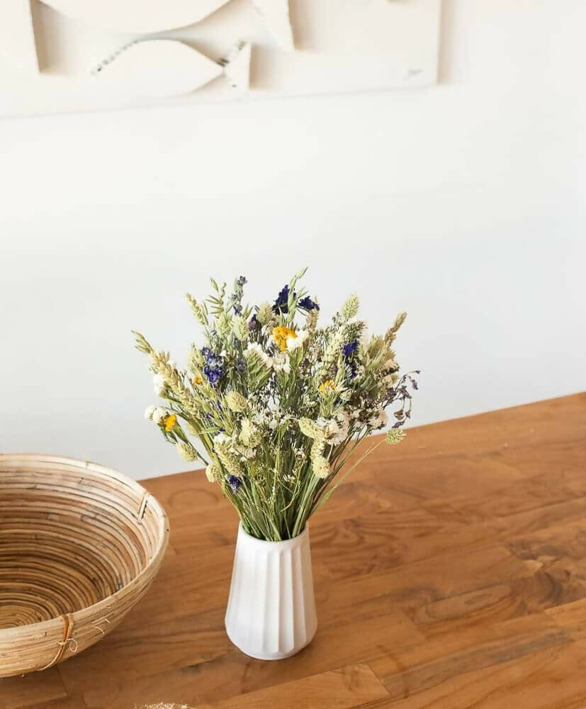 Bouquet de fleurs séchées "Cadaqués"