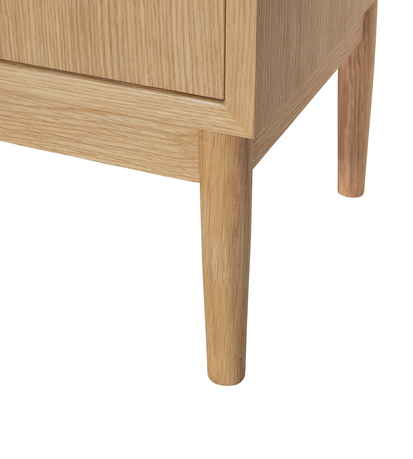 Etagère en placage de chêne naturel