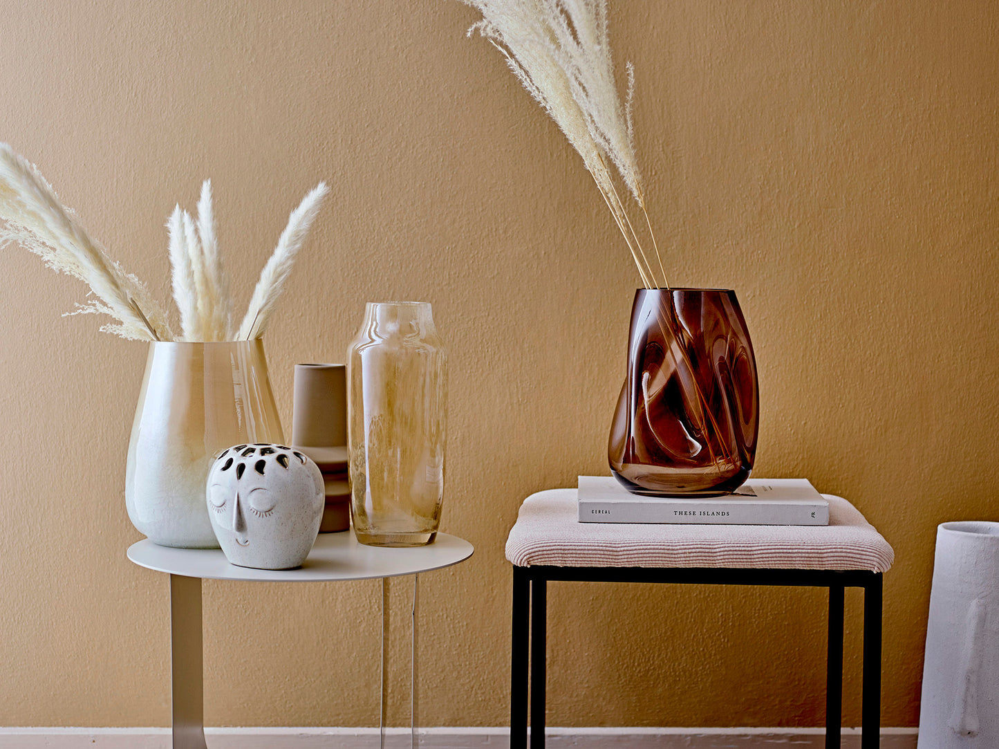 Vase Berican Blanc en Terre cuite
