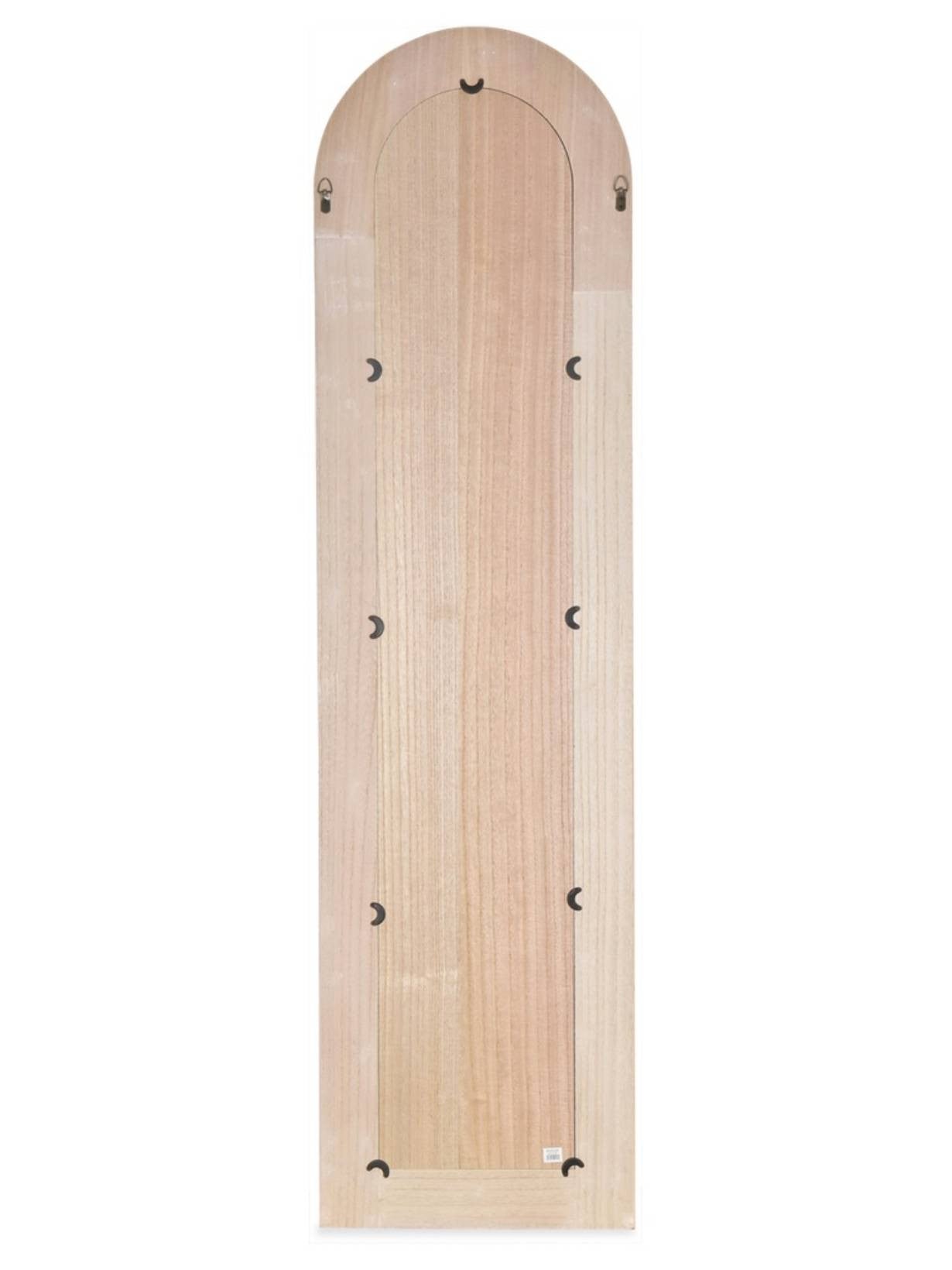 Miroir arche en rotin tissé naturel, Lulu