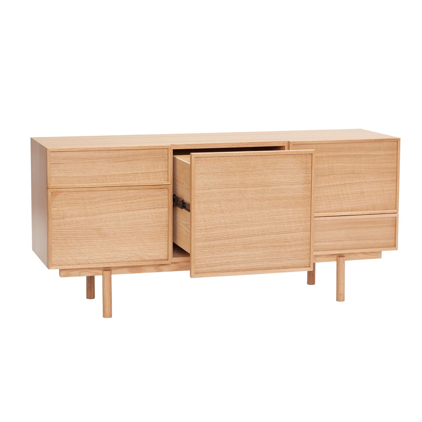 Buffet Cube en chêne Naturel