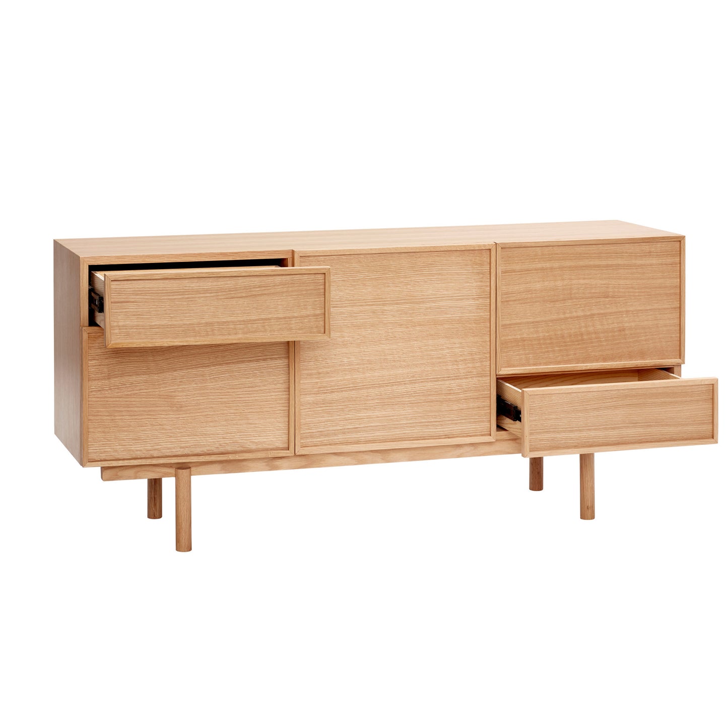 Buffet Cube en chêne Naturel
