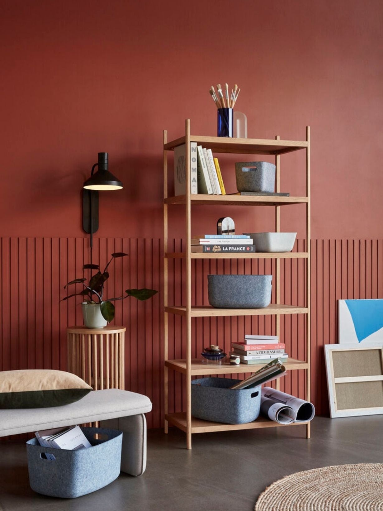 Lampe murale Noir, Studio