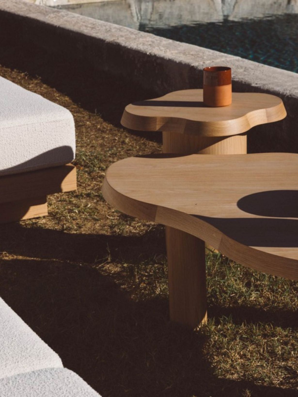 Table d'appoint en bois Mahaut