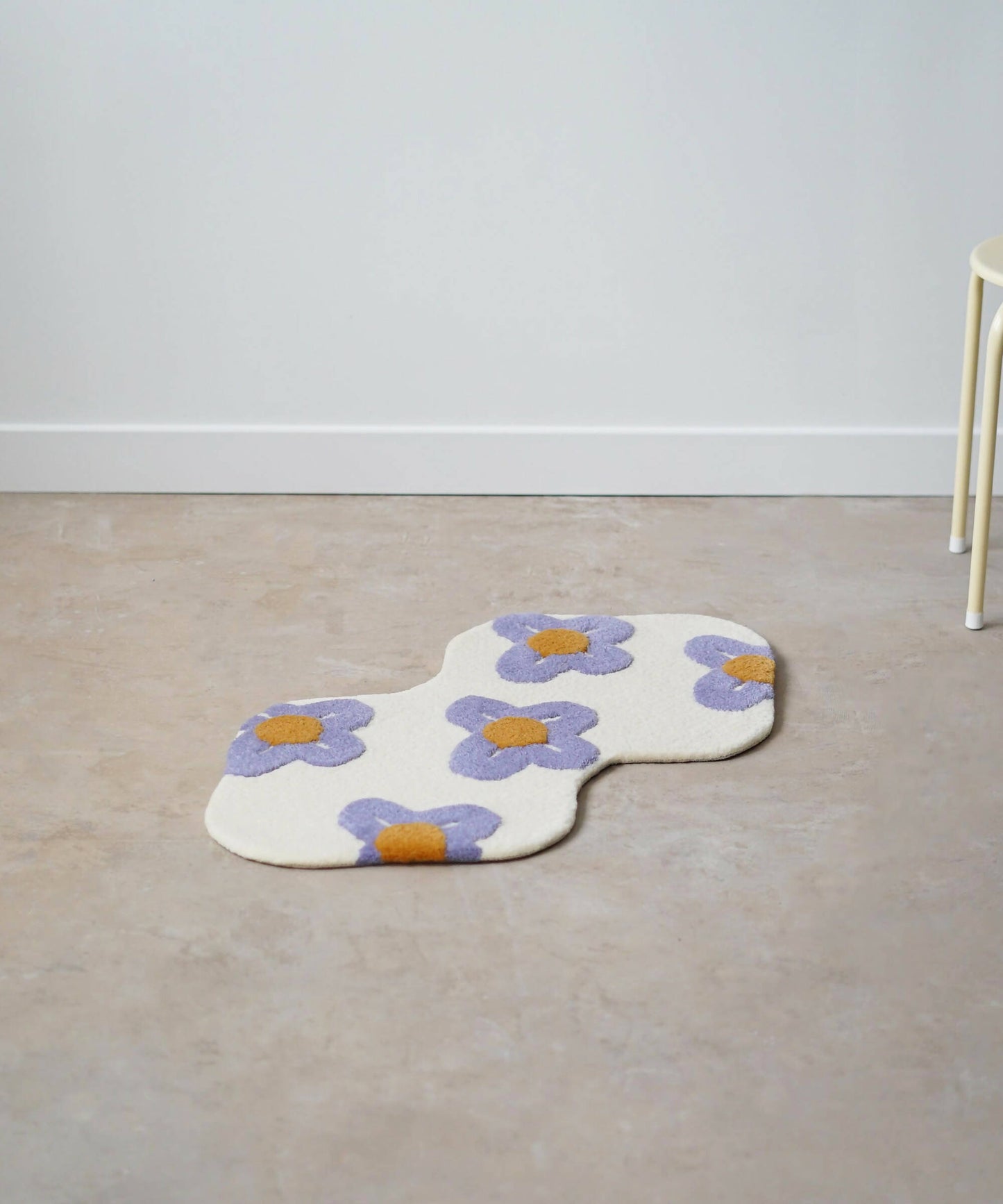 Tapis 100% laine Magma - Fleurs