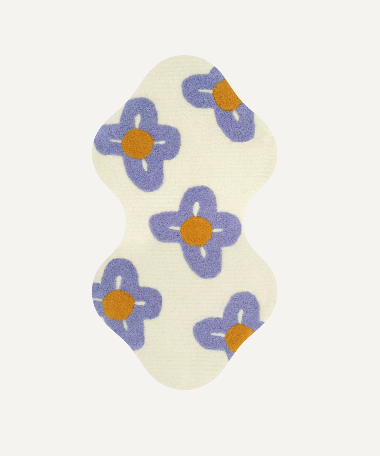 Tapis 100% laine Magma - Fleurs