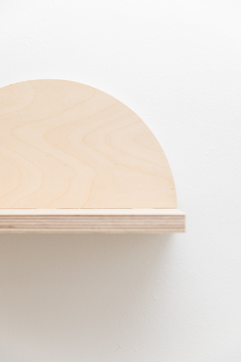 Etagère en forme de demi cercle CITRON