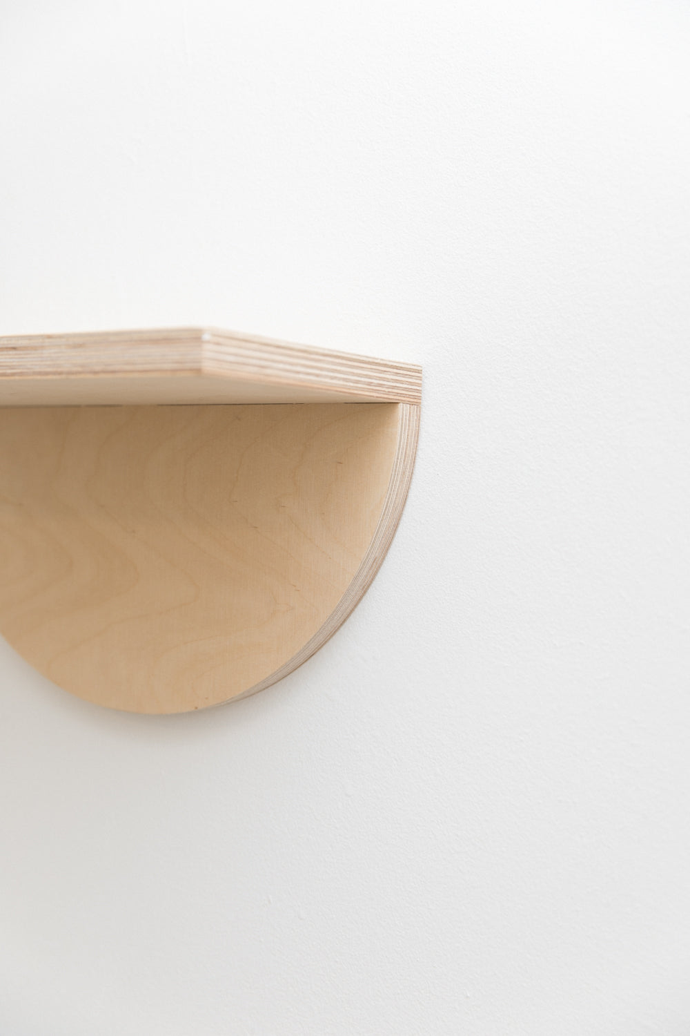 Etagère en forme de demi cercle CITRON