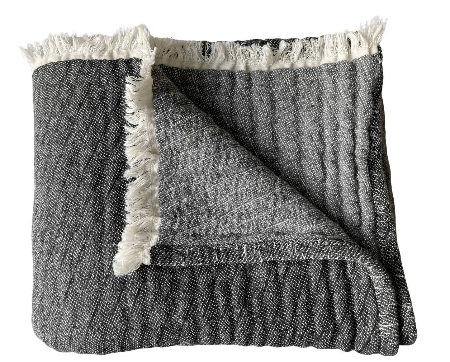 Plaid Marty - Gris foncé