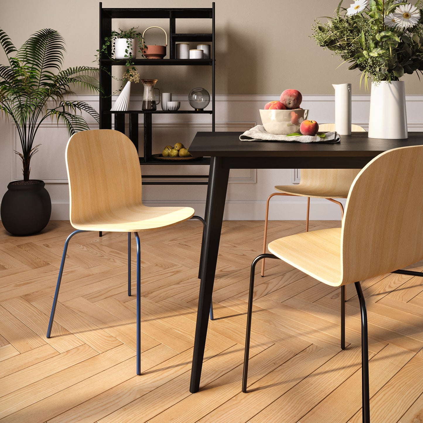 Chaise CL10 x Margaux Keller - Noir