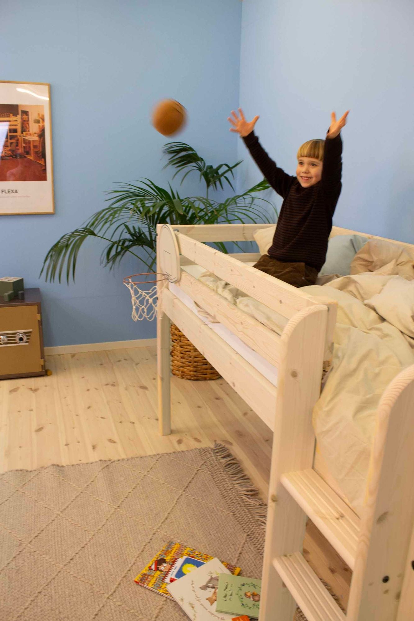 Lit enfant mi-hauteur Classic Raw FR51