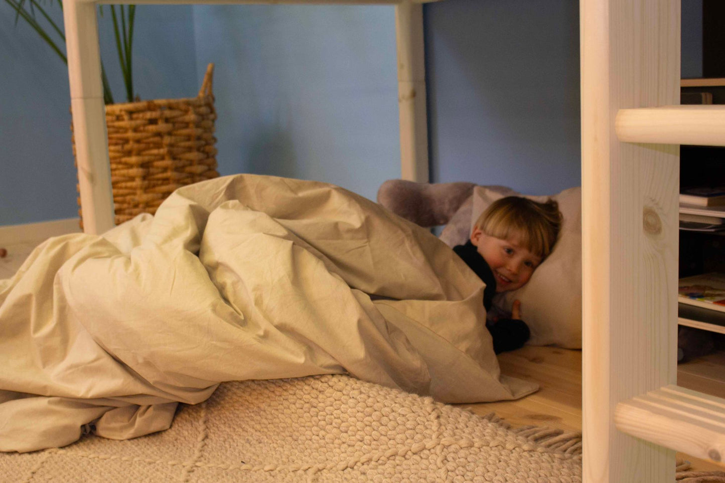 Lit enfant mi-hauteur Classic Raw FR51
