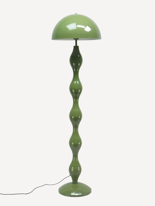 Lampadaire en métal kaki, Nani