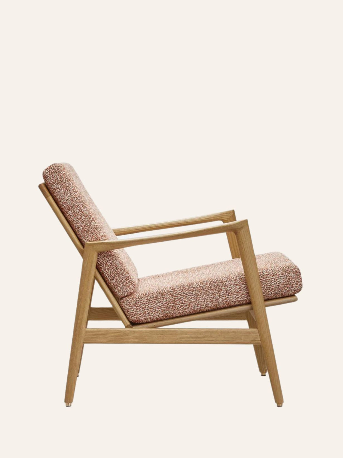 Fauteuil en bois de chêne tissu Sierra, Stefan Braid Sierra