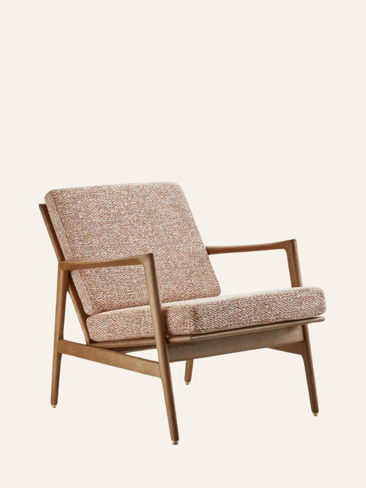 Fauteuil en bois de chêne tissu Sierra, Stefan Braid Sierra