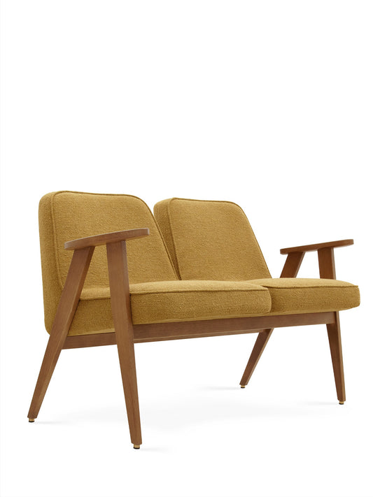 366 2-Seater in Boucle Mustard