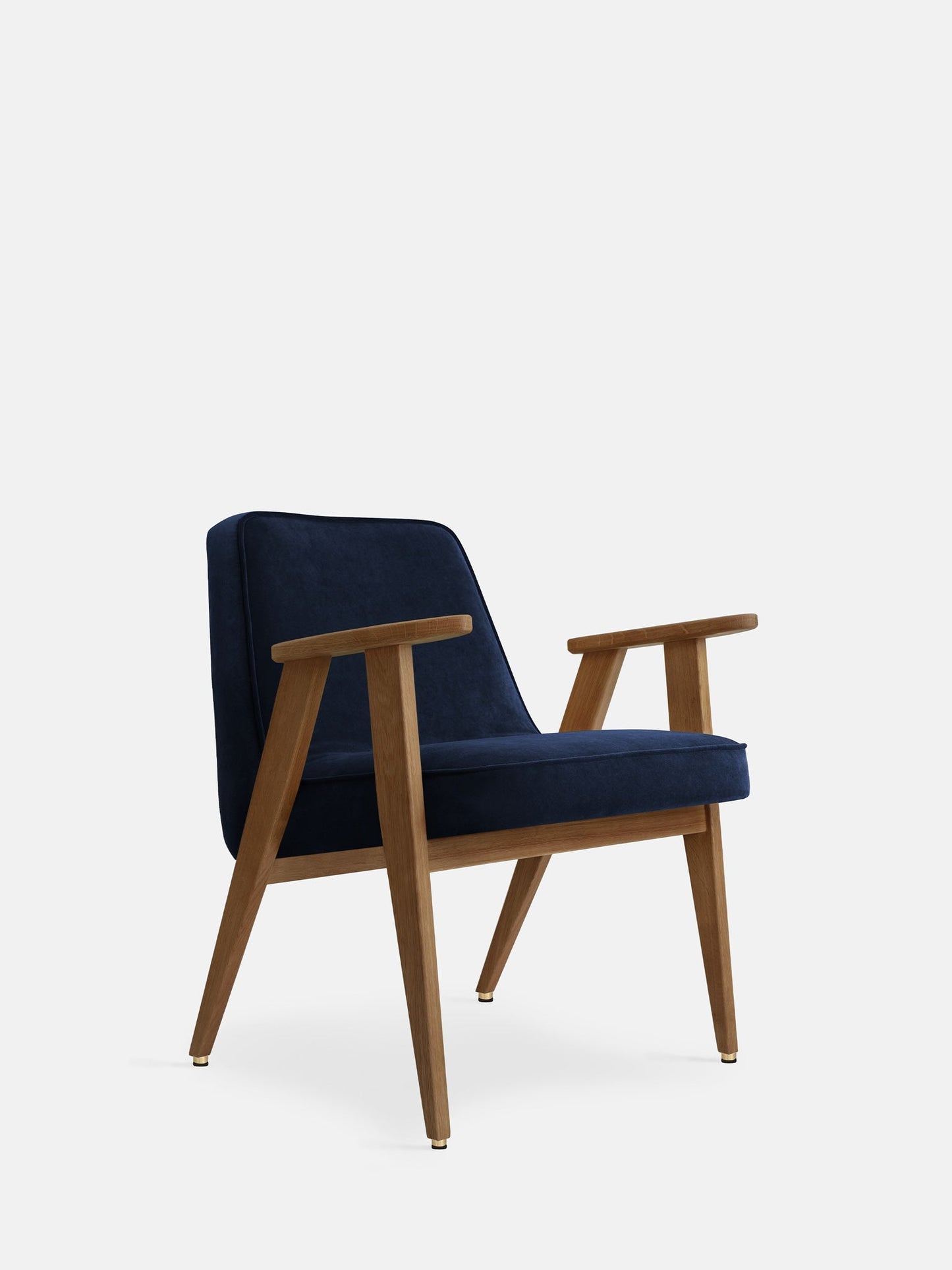 366 Armchair in Velvet Indigo