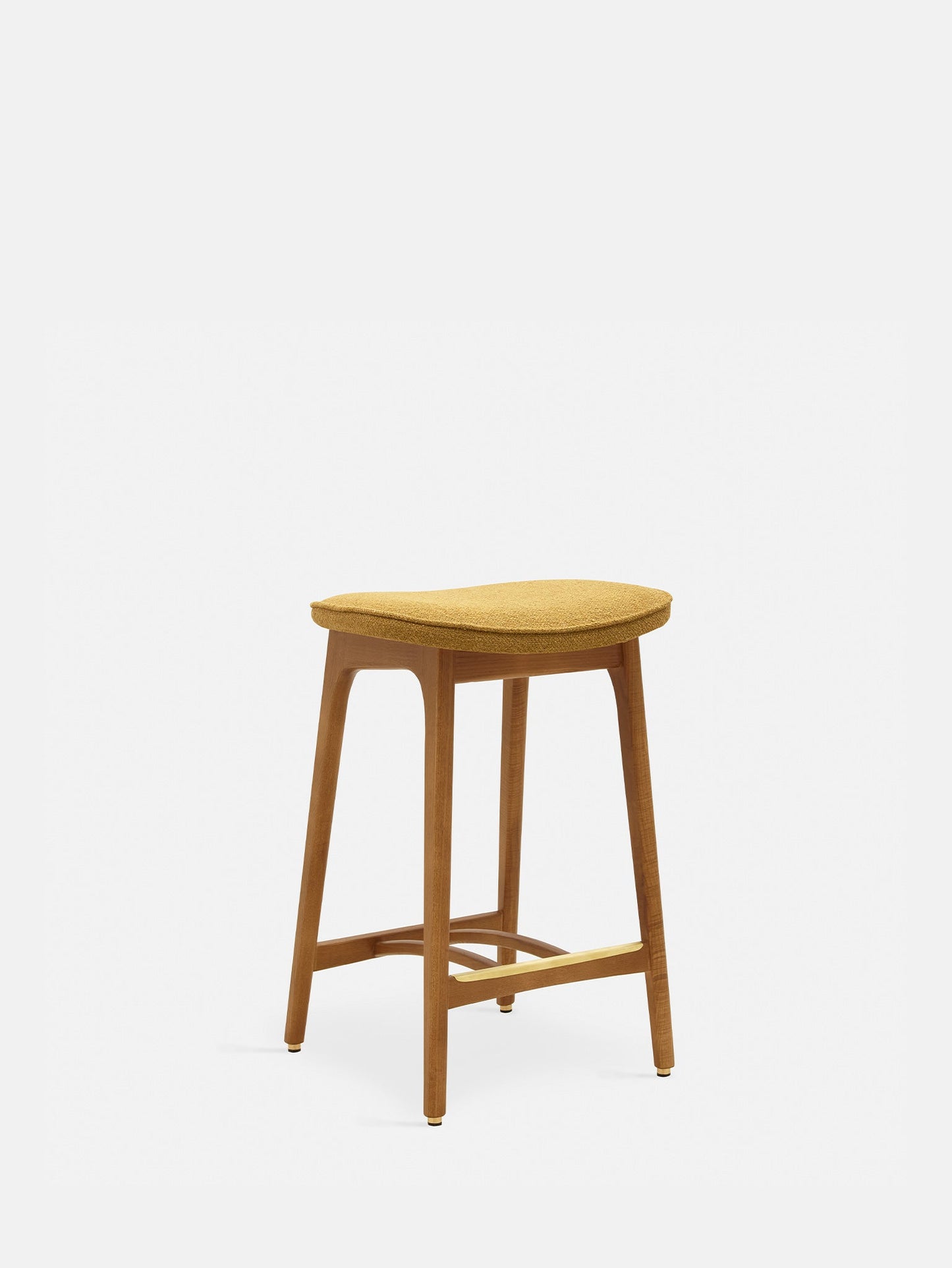 200-190 Bar Stool Basic S/65 in Boucle Mustard