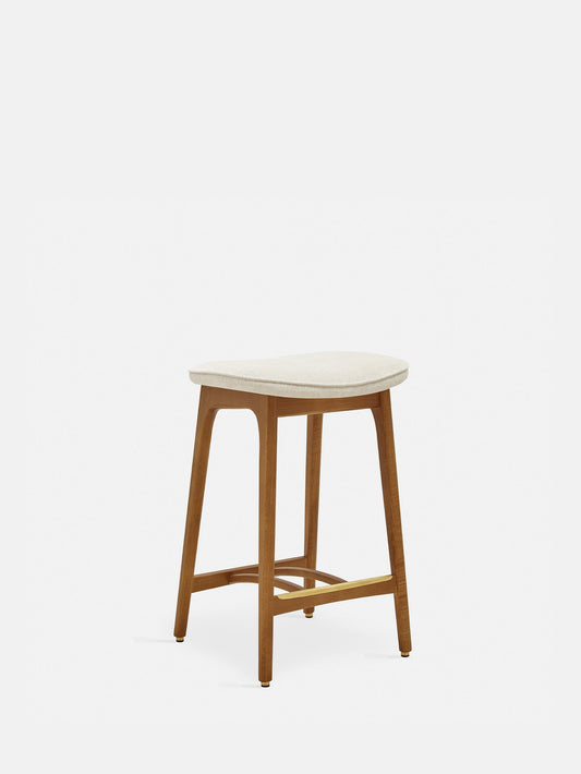 200-190 Bar Stool Basic S/65 in Marble White