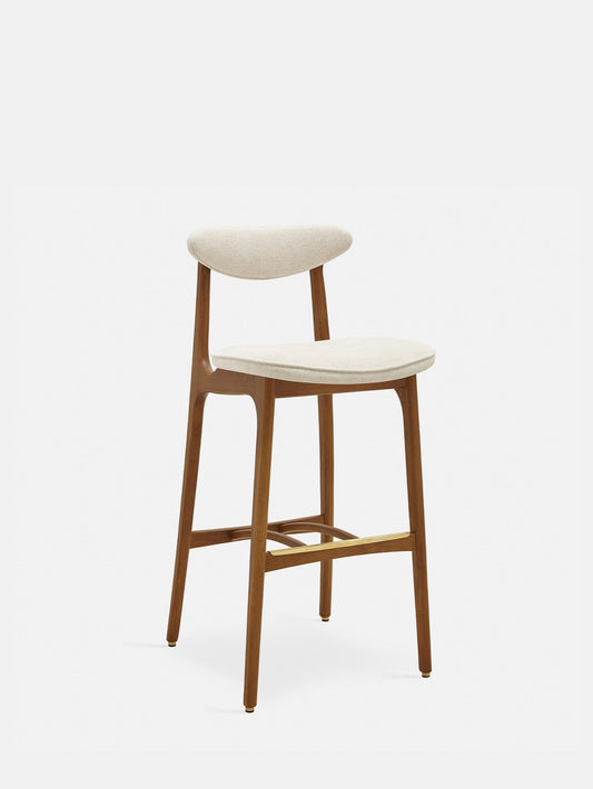 200-190 Bar Stool M/75 in Marble White