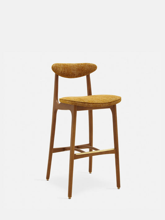 200-190 Bar Stool M/75 in Marble Mustard