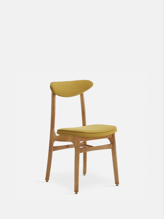 200-190 Chair in Shine Velvet Mustard