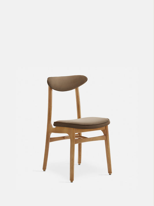 200-190 Chair in Shine Velvet Taupe
