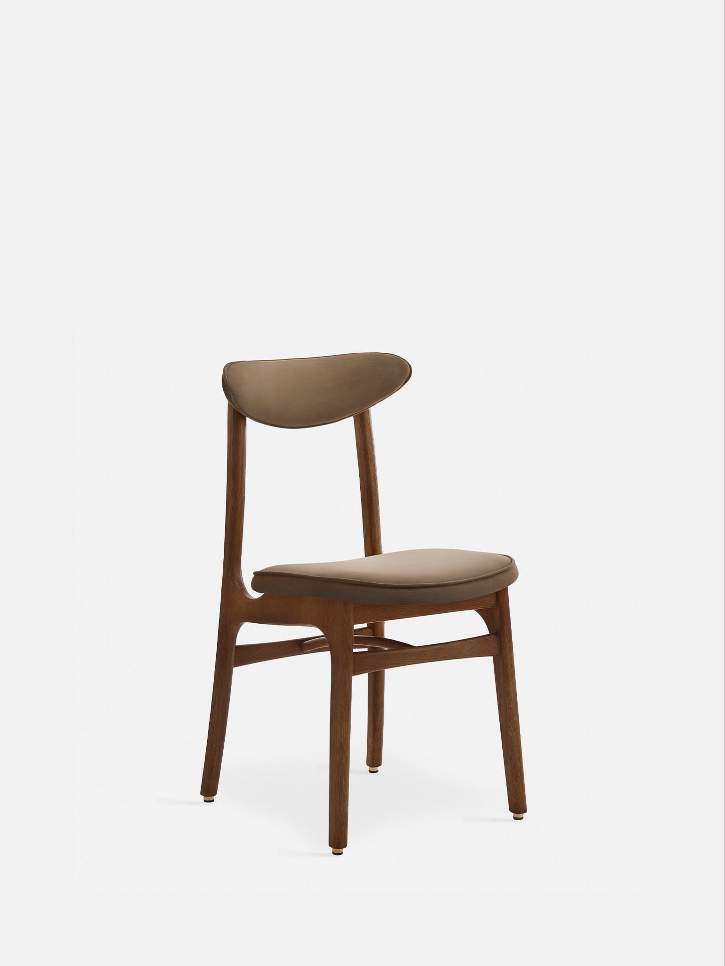 200-190 Chair in Shine Velvet Taupe
