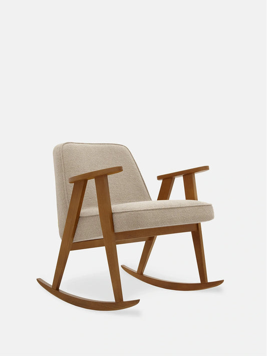 366 Rocking Chair in Boucle Beige