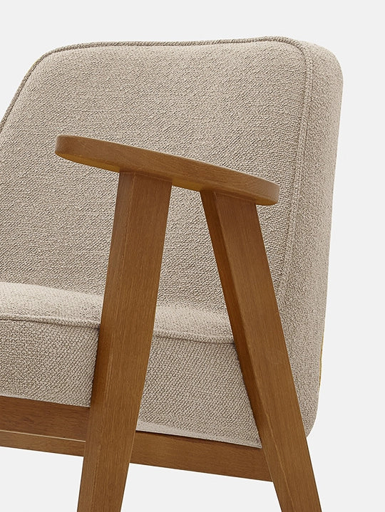 366 Rocking Chair in Boucle Beige