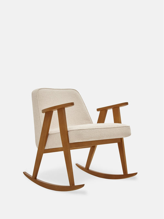 366 Rocking Chair in Boucle Creme