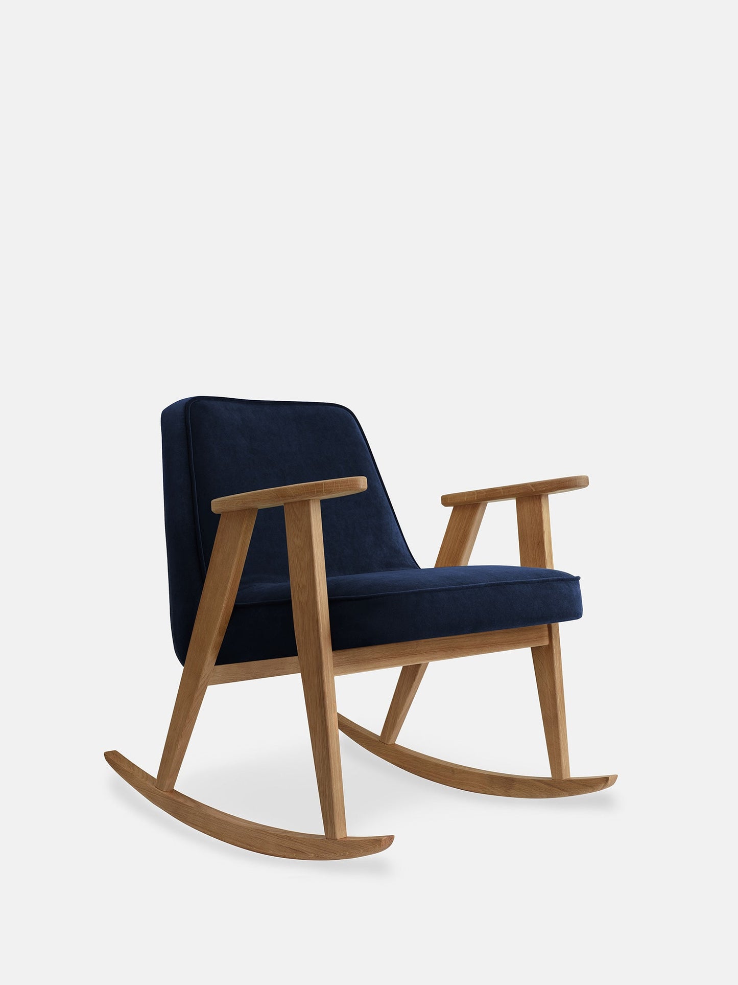 366 Rocking Chair in Velvet Indigo