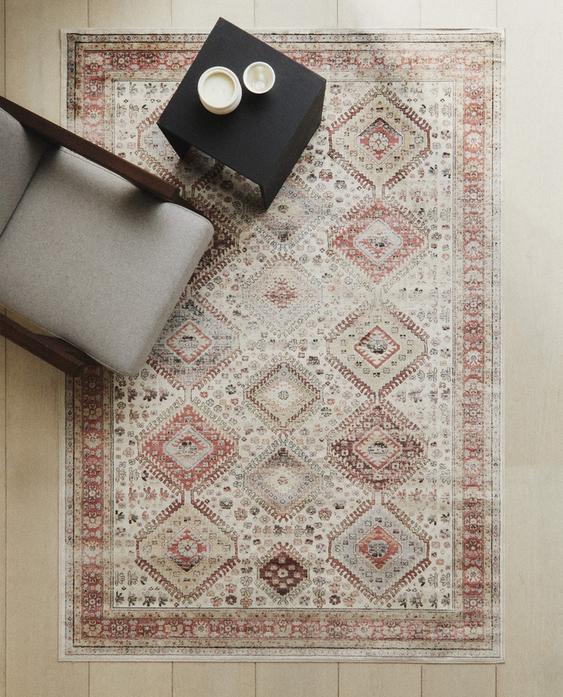 TAPIS JUTE DESIGN VINTAGE