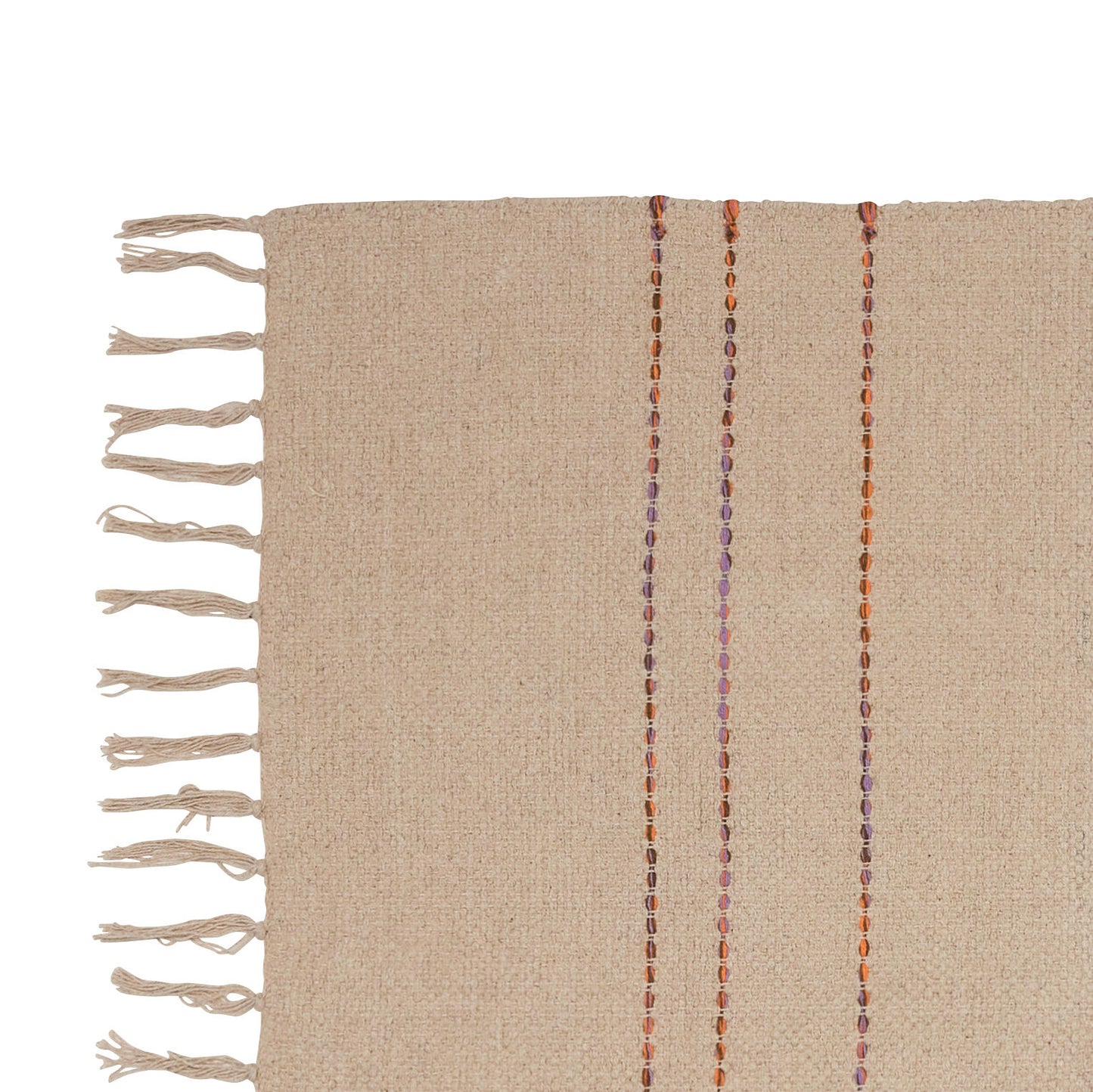 Hübsch Alba Tapis de rivière Sable