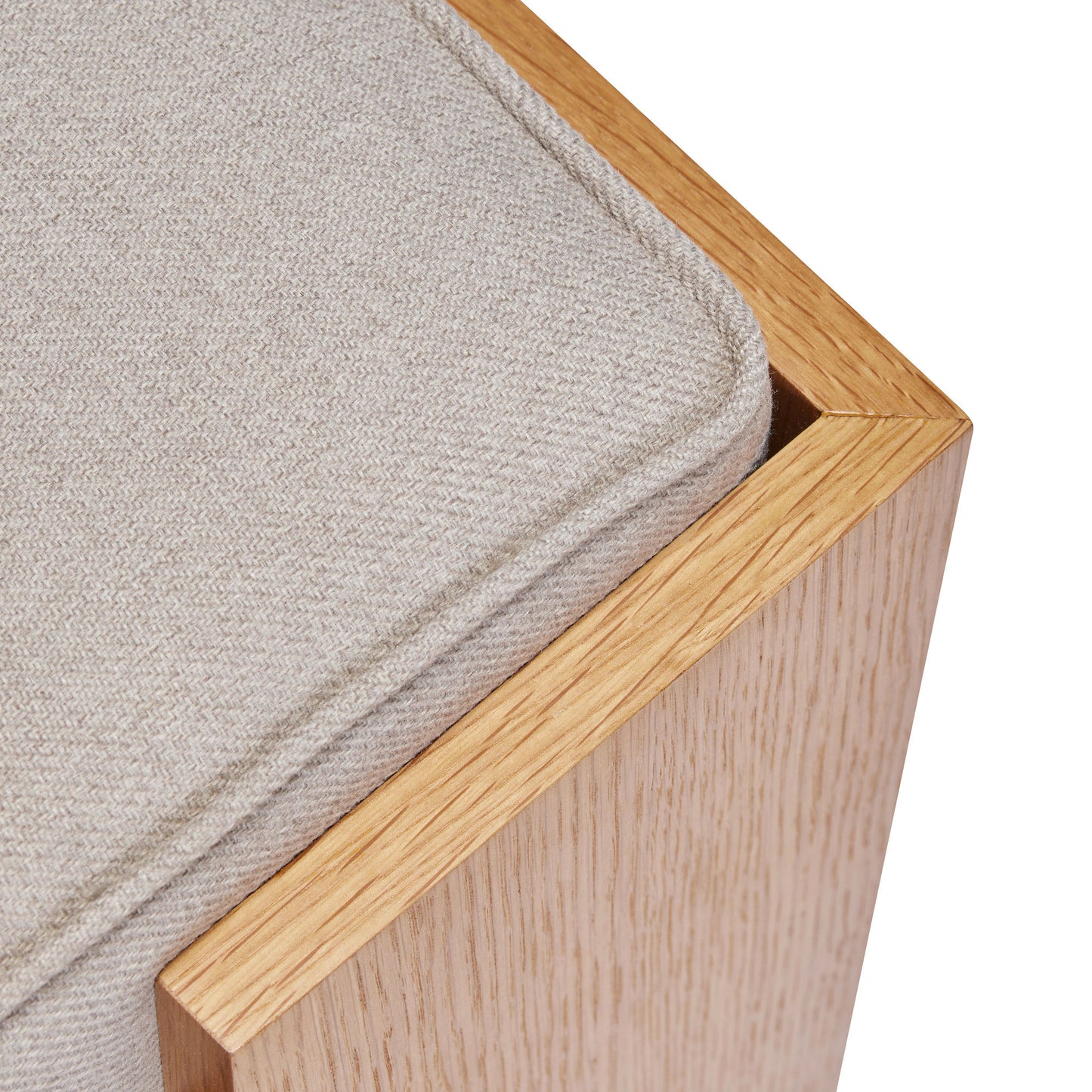 Hübsch Forma Tabouret Sable/Naturel