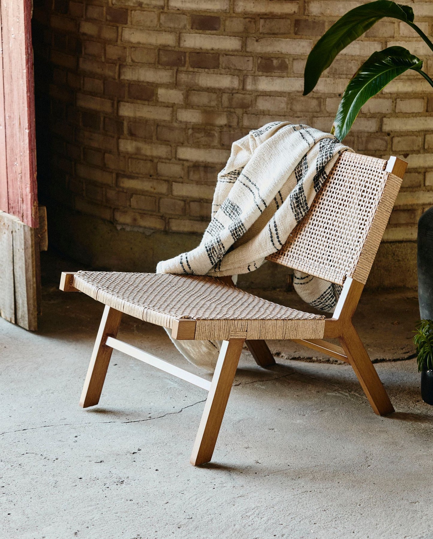 Nordal A/S VASAI lounge chair, natural