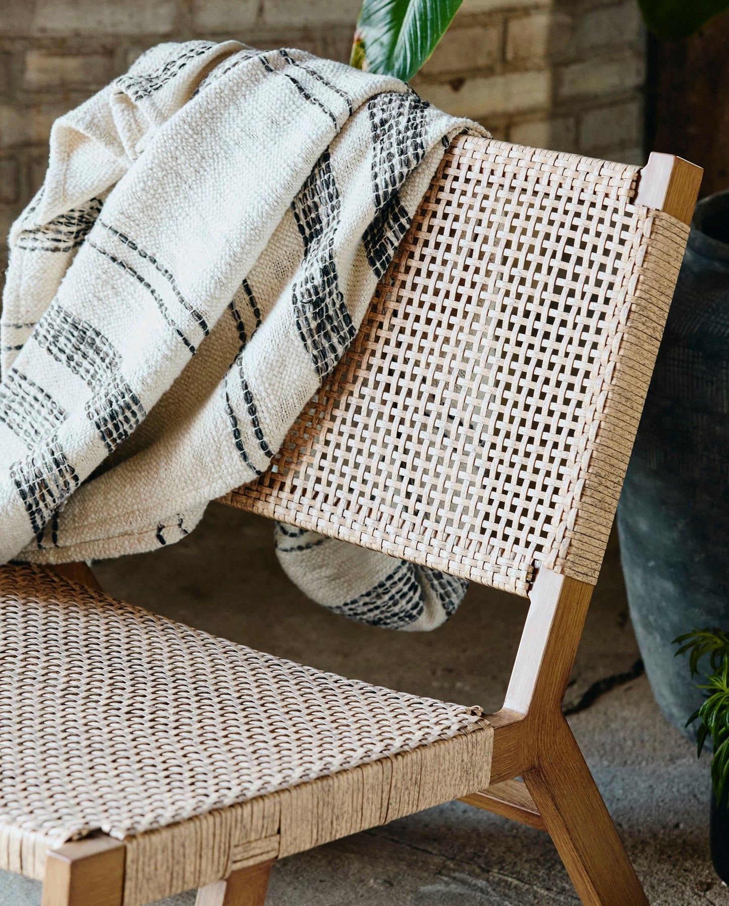 Nordal A/S VASAI lounge chair, natural