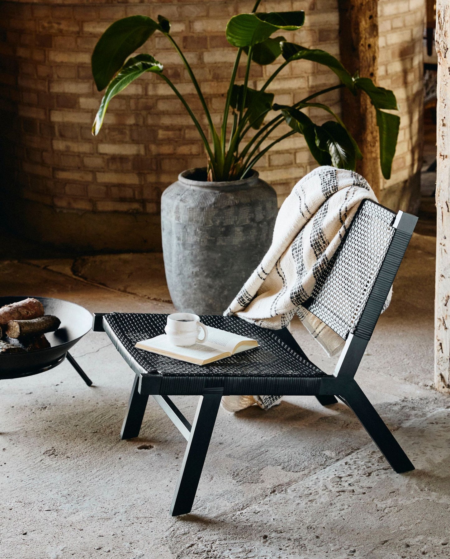 Nordal A/S VASAI lounge chair, black