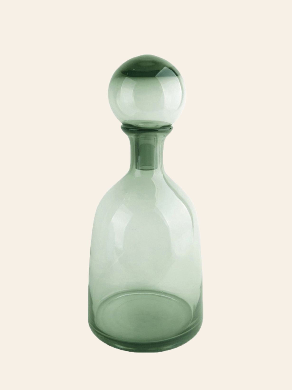 Vase bouteille en verre