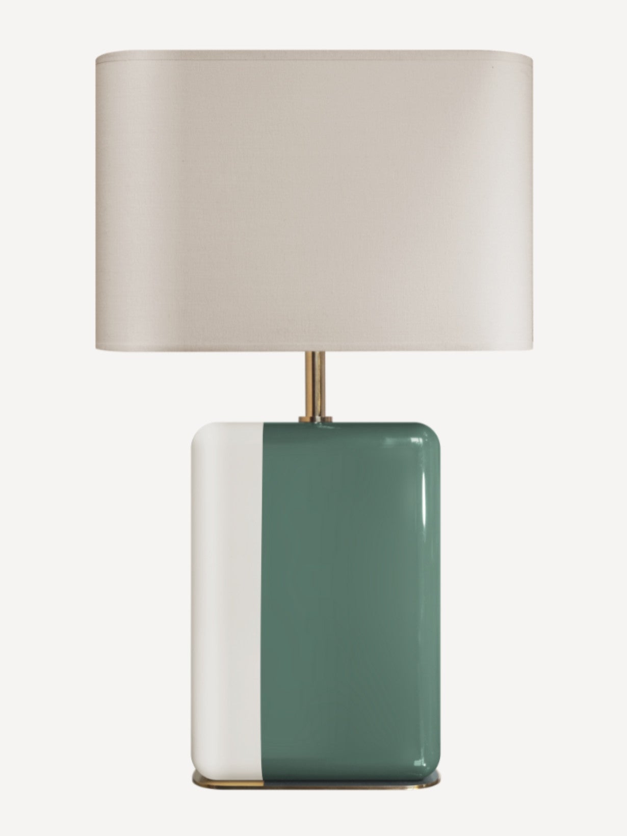 Lampe en laque, Bourbon