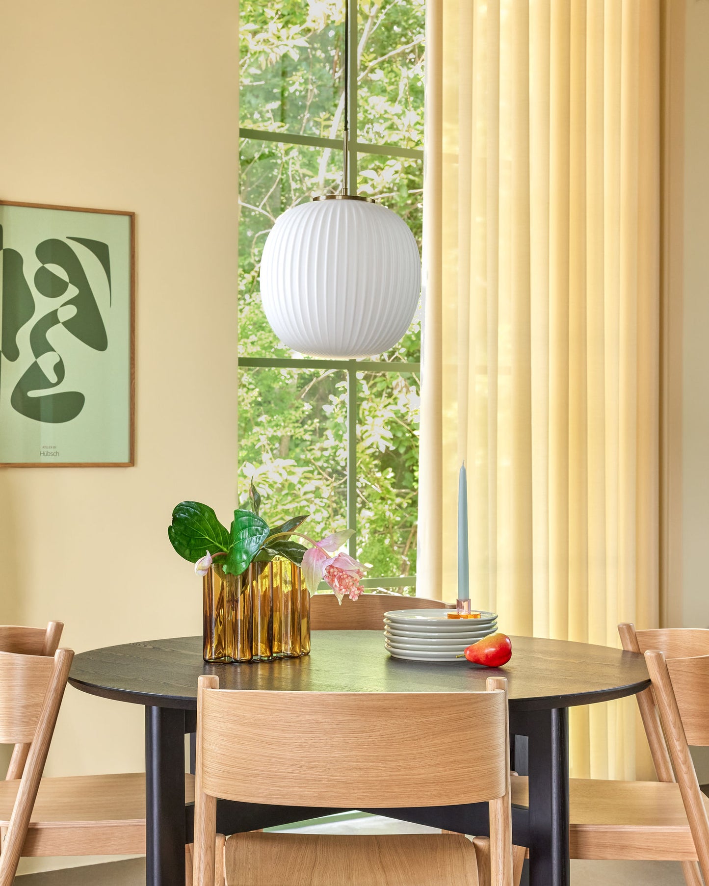 Hübsch Serene Suspension Ø32 Blanc
