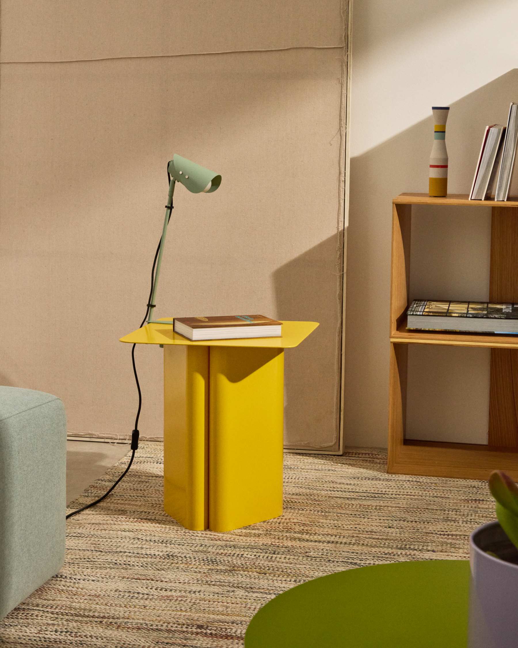 Lampe de bureau avec pince Jula en métal