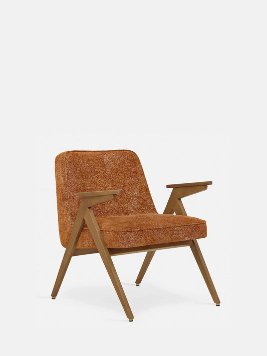 Bunny Armchair in Marble Orange