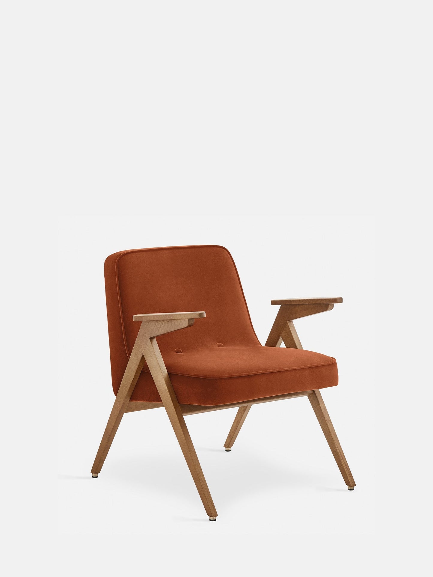 Bunny Armchair in Velvet Sierra