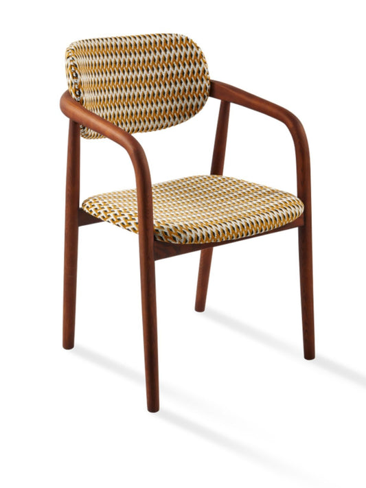 Chaise Henry Geo Ocre