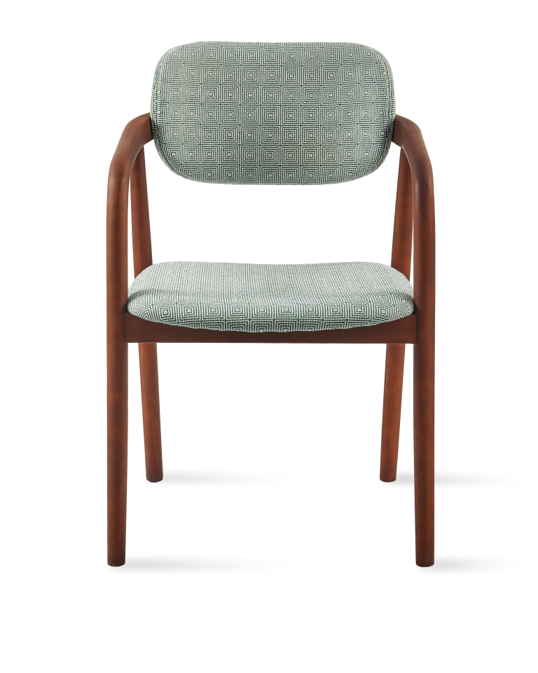 Chaise Henry Squared Vert Clair