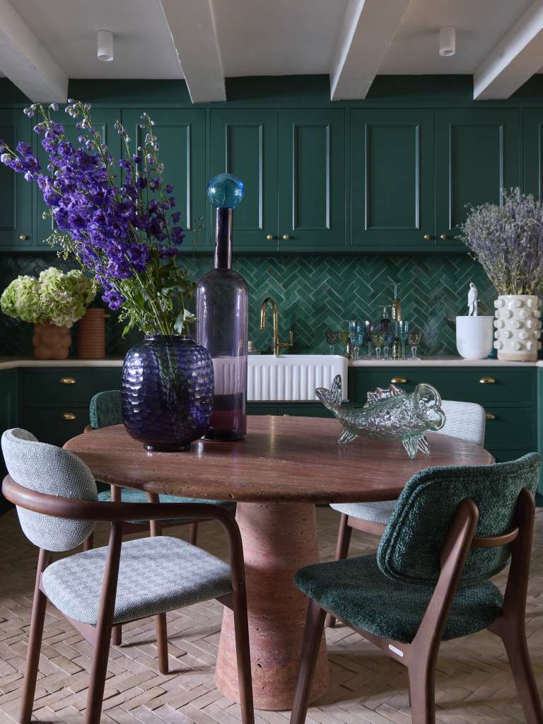 Chaise Henry Squared Vert Clair