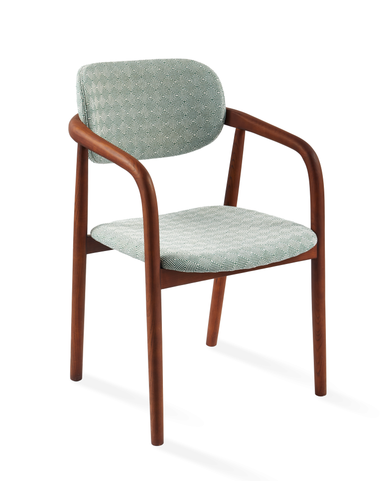 Chaise Henry Squared Vert Clair